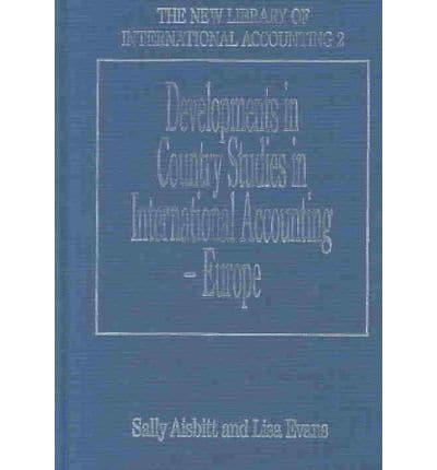 Developments in Country Studies in International Accounting