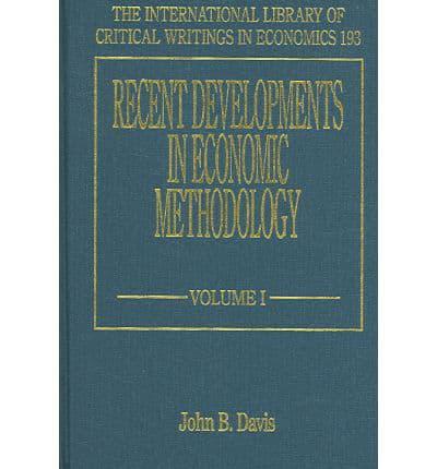 Recent Developments in Economic Methodology
