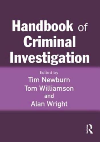 Handbook of Criminal Investigation