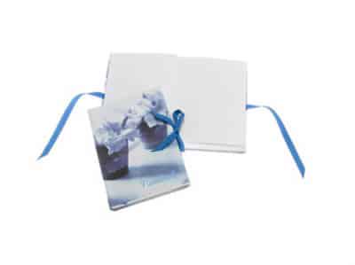 Blue Fabric Notebook