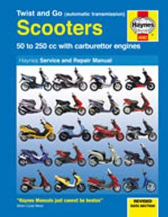 Twist & Go (Automatic Transmission) Scooters Service and Repair Manual