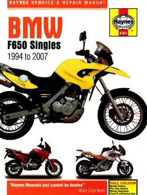 BMW F650 Singles Service & Repair Manual