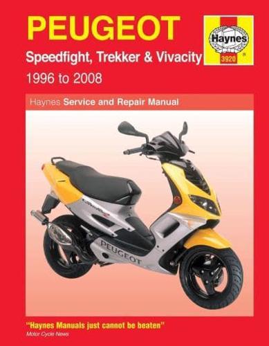 Peugeot Speedfight, Trekker (TKR) & Vivacity Service & Repair Manual