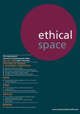 Ethical Space Vol.6 No.1