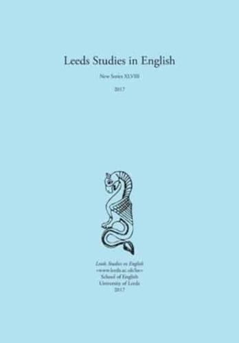 Leeds Studies in English 2017