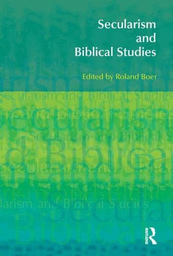 Secularism and Biblical Studies