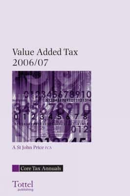 Value Added Tax 2006-07