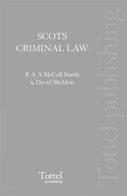 Scots Criminal Law