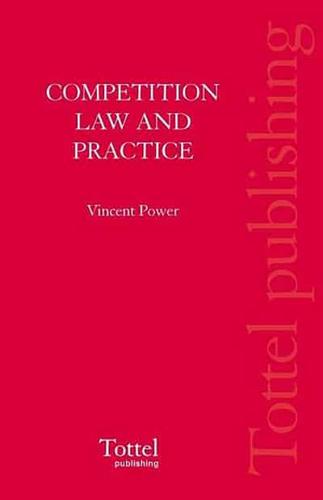 Competition Law and Practice