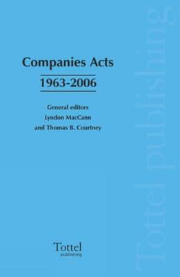 Companies Acts 1963 - 2006