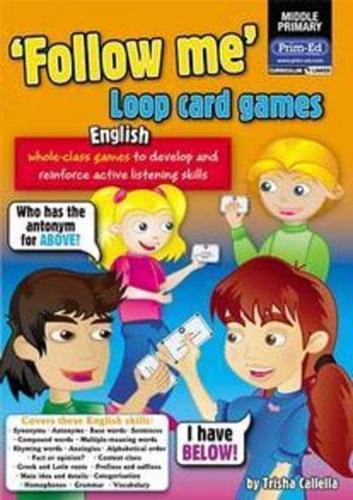 'Follow Me' Loop Card Games Middle Primary English