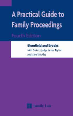 A Practical Guide to Family Proceedings