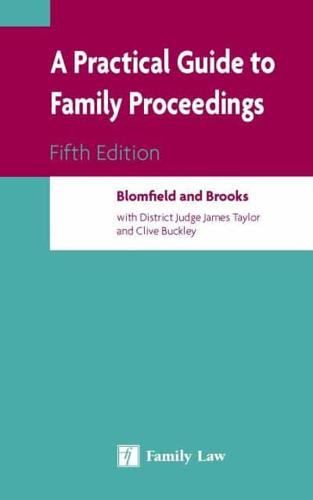 A Practical Guide to Family Proceedings