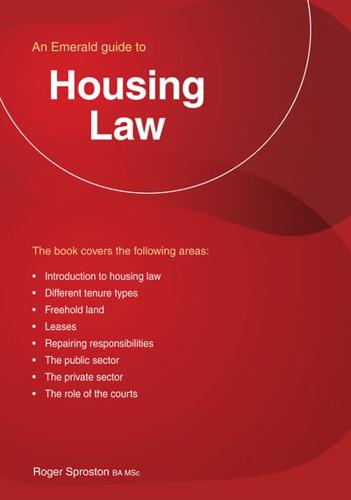 A Guide to Housing Law