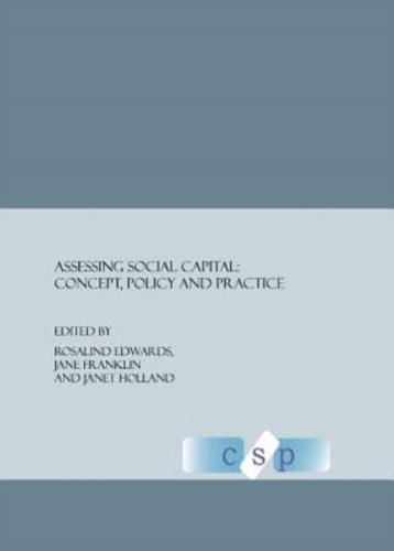 Assessing Social Capital