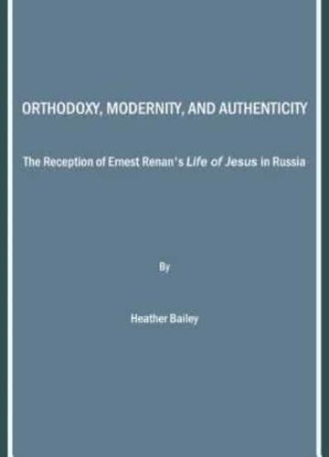 Orthodoxy, Modernity, and Authenticity