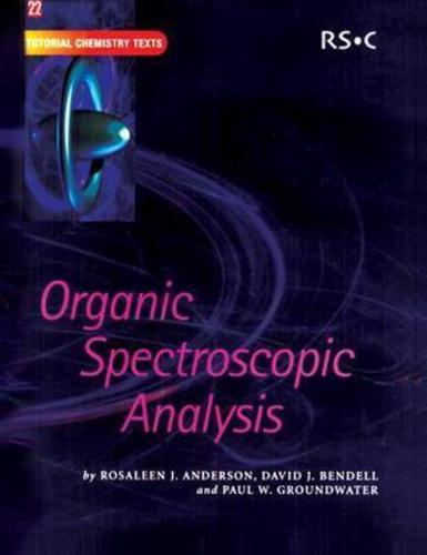 Organic Spectroscopic Analysis. Volume 22
