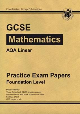 GCSE Maths AQA B (Linear) Practice Papers - Foundation (A*-G Resits)