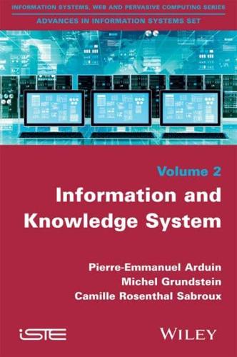 Information and Knowledge Systems