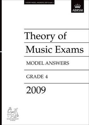 Theory of Music Exams Model Answers, Grade 4, 2009