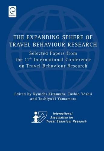 The Expanding Sphere of Travel Behaviour Research