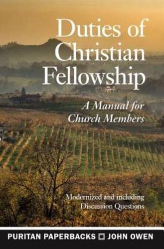 Duties of Christian Fellowship