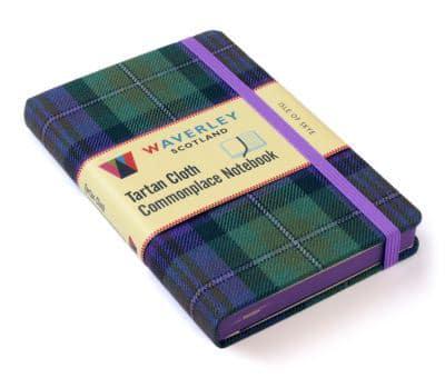 Isle of Skye Tartan Cloth Commonplace Pocket Notebook (9Cm X 14Cm)