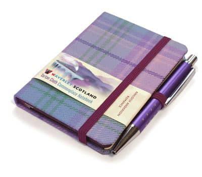WTCCN: Romance Tartan Mini Notebook With Pen