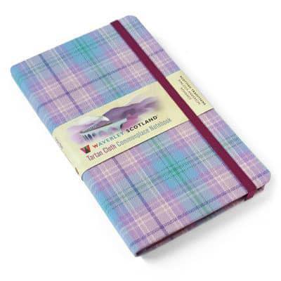 Romance Waverley Tartan: Large: 21 X 13Cm - Waverley Scotland Tartan Cloth Commonplace Notebook/Journal