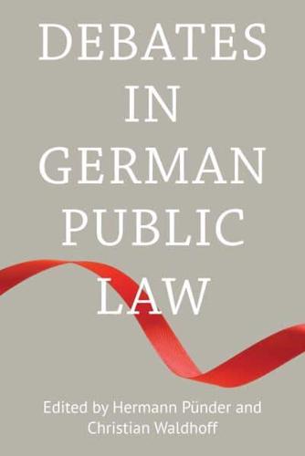 Debates in German Public Law