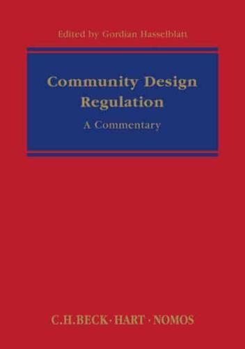 Community Design Regulation (EC) No 6/2002
