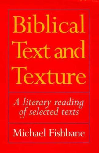 Biblical Text and Texture