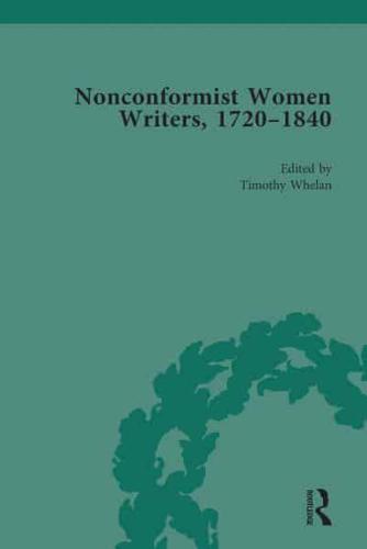 Nonconformist Women Writers, 1720-1840. Volume 1