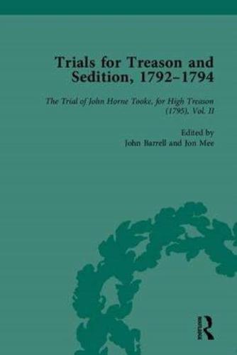 Trials for Treason and Sedition, 1792-1794