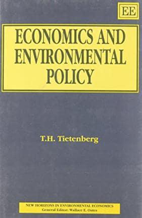 Economics and Environmental Policy
