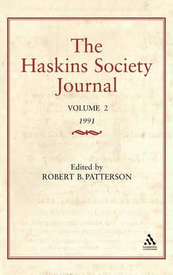 Haskins Society Journal Studies in Medieval History