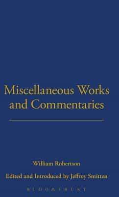 Miscellaneous Works and Commentaries