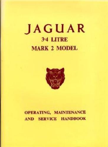 Jaguar 3.4 Litre Mk2 Owner Hdbk