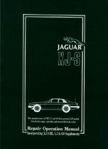 Jaguar Xjs (+ He Supp.) SC
