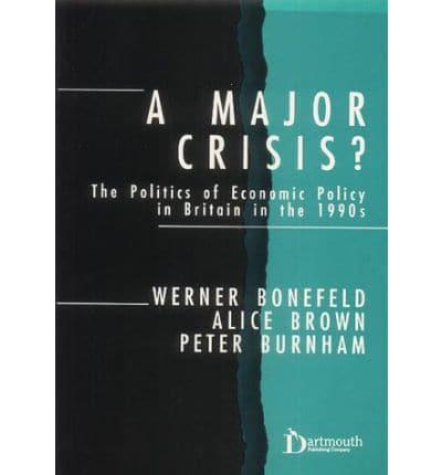 A Major Crisis?