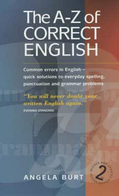 The A to Z of Correct English