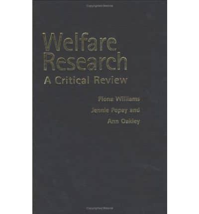 Welfare Research