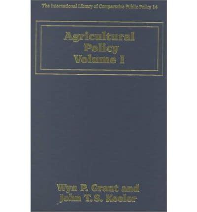 Agricultural Policy in Western Europe