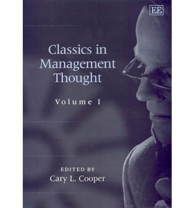 Classics in Management Thought