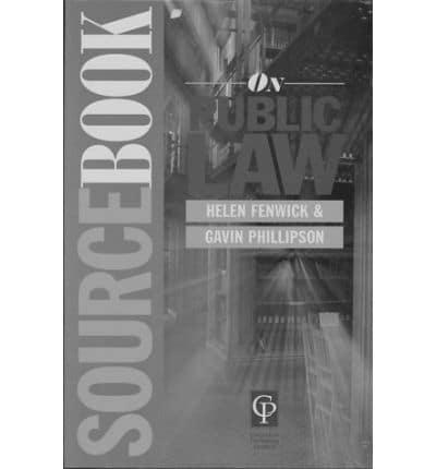 Sourcebook on Public Law