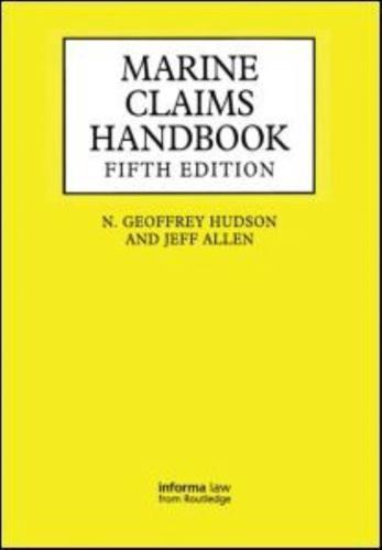Marine Claims Handbook