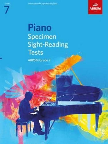 Piano Specimen Sight-Reading Tests ABRSM Grade 7