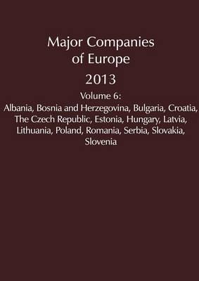 Major Companies of Europe 2013