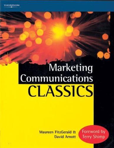 Marketing Communications Classics