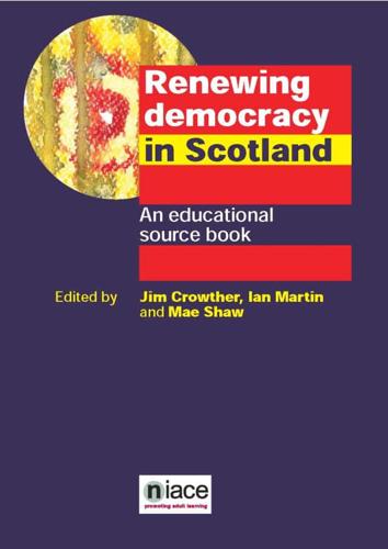 Renewing Democracy in Scotland